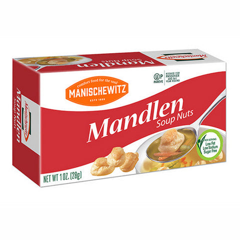 Manischewitz, Mandlen Soup Nuts, 1 Oz(Case Of 12) Manischewitz