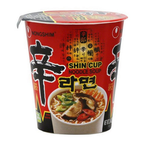 Nongshim, Shin Cup Noodle, 2.64 Oz(Case Of 6) Nongshim