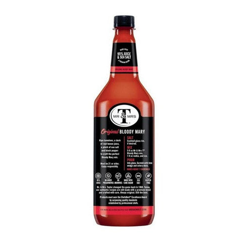 Mr & Mrs T, Original Bloody Mary Mix, 1 Liter Mr & Mrs T