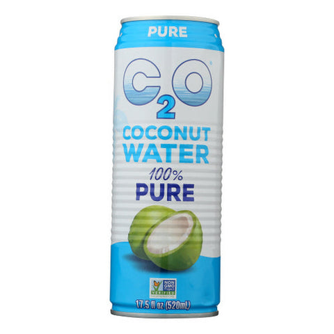 C20 Pure Coconut Water, Original Pure Coconut Water, Case of 12 X 17.5 Oz C20 Pure Coconut Water