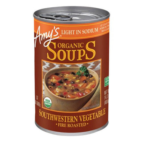 Amys, Organic Southwestern Vegetable Soup, 14.3 Oz(Case Of 12) Amys