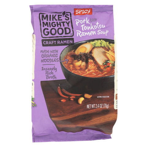 Mike's Mighty Good, Tonkotsu Ramen Soup, 2.4 Oz(Case Of 7) Mike's Mighty Good