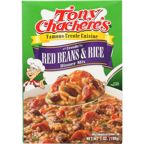 Tony Chachere's, Red Beans And Rice, 7 Oz(Case Of 12) Tony Chachere's