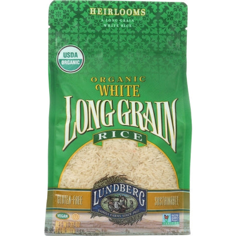 Lundberg, Organic Long Grain White Rice, 32 Oz(Case Of 6) Lundberg