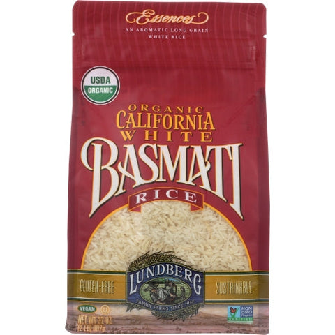 Lundberg, Organic California White Basmati Rice, 32 Oz(Case Of 6) Lundberg