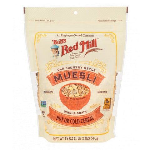 Bobs Red Mill, Cereal Muesli, 18 Oz(Case Of 4) Bobs Red Mill