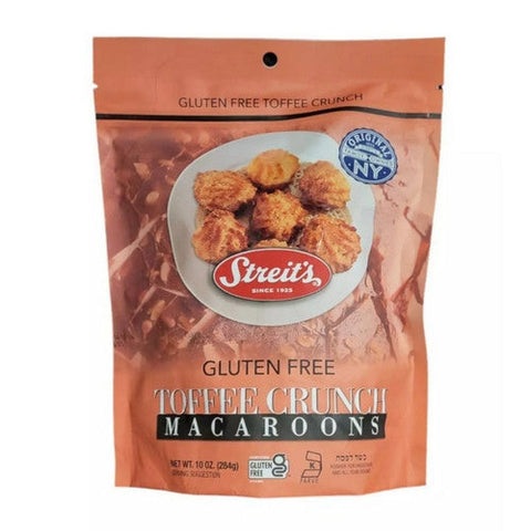 Streits, Toffee Crunch Macaroon, 10 Oz(Case Of 12) Streits