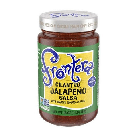 Frontera, Gourmet Medium Salsa Jalapeno Cilantro, 16 Oz(Case Of 6) Frontera
