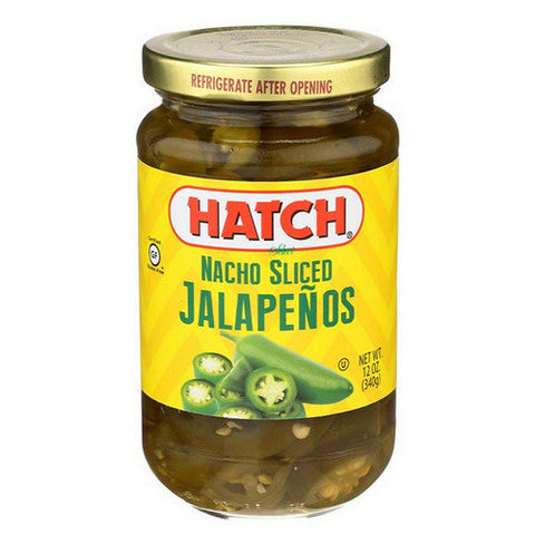 Hatch, Pepper Jalpno Slcd, 12 Oz Hatch