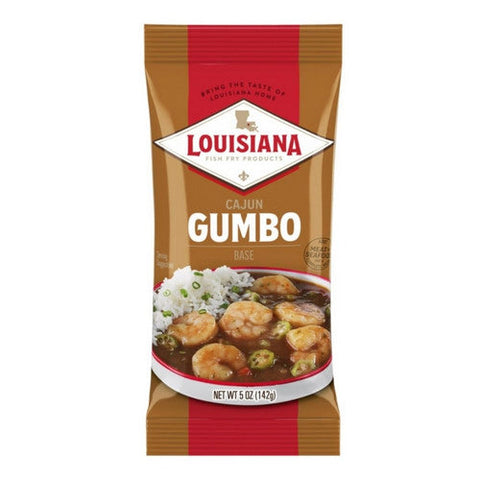 Louisiana Fish Fry, Cajun Gumbo Base, 5 Oz(Case Of 24) Louisiana Fish Fry