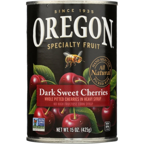 Oregon, Cherries Pttd Dark Sweet, 15 Oz(Case Of 8) Oregon