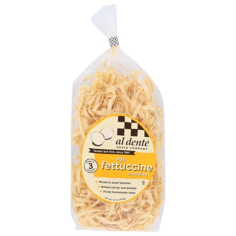 Al Dente, Egg Fettuccine Pasta, 12 Oz(Case Of 6) Al Dente