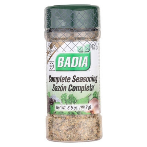 Badia, Ssnng Complete, Case of 8 X 3.5 Oz Badia