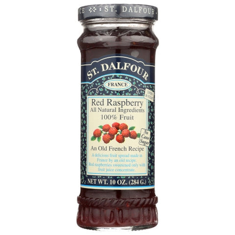 St.Dalfour, Red Raspberry Fruit Spread, 10 Oz(Case Of 6) St.Dalfour