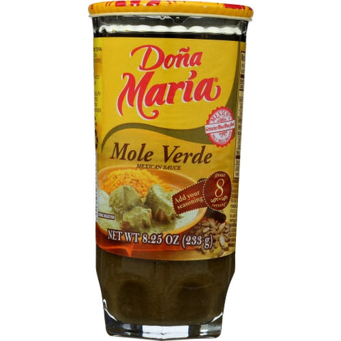 Dona Maria, Mole Verde, 8.25 Oz(Case Of 12) Dona Maria