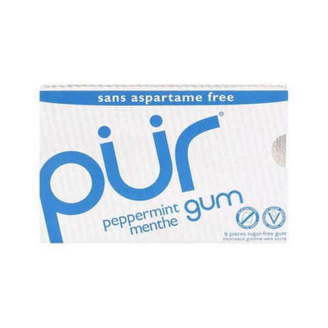 The Pur Company, Pur Peppermint Gum, 9 Count(Case Of 12) The Pur Company