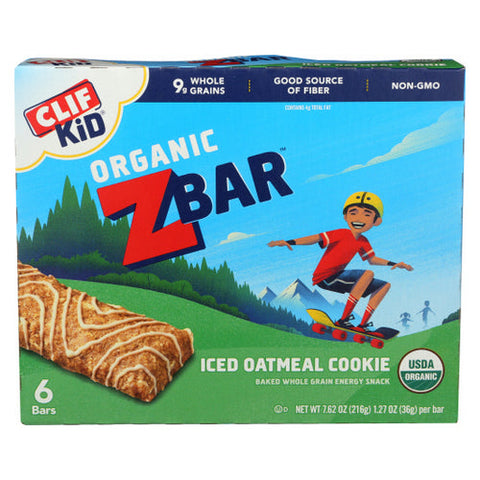 Clif Bar, Iced Oatmeal Cookie, 7.62 Oz(Case Of 9) Clif Bar