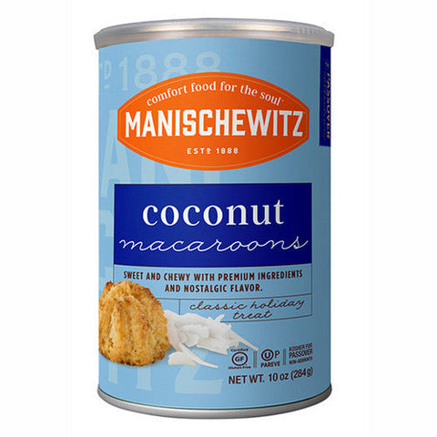 Manischewitz, Macaroons Coconut, 10 Oz(Case Of 12) Manischewitz