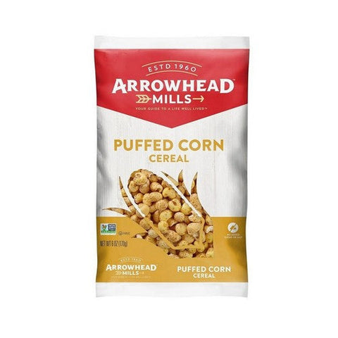 Arrowhead Mills, Whole Grain Puffed Corn Cereal, 6 Oz(Case Of 12) Arrowhead Mills