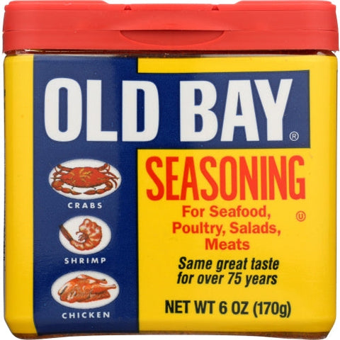 Old Bay, Seasoning Can, 6 Oz Old Bay