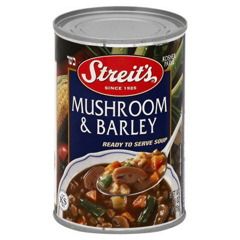 Streits, Mushroom And Barley Soup, 15 Oz(Case Of 6) Streits