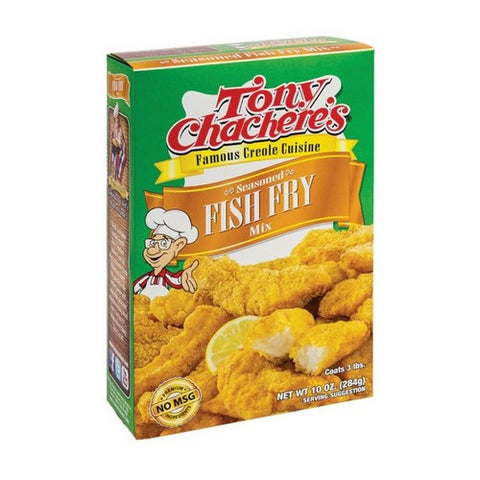 Tony Chachere's, Mix Fish Fry Seasoned, 10 Oz(Case Of 12) Tony Chachere's