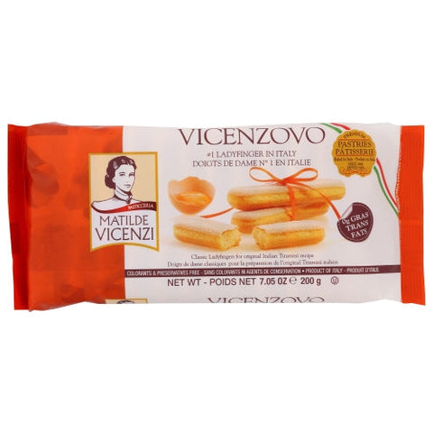 Vicenzi, Cookie Lady Finger, 7.05 Oz(Case Of 12) Vicenzi