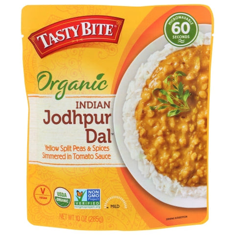 Tasty Bite, Organic Split Pea Turmeric Curry, 10 Oz(Case Of 6) Tasty Bite