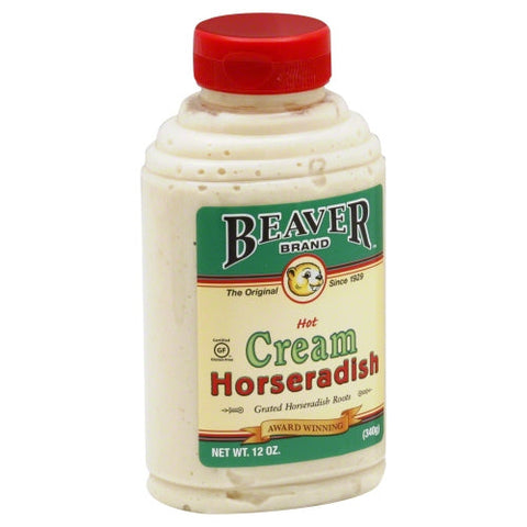 Beaver, Horseradish Sqz Crm, Case of 6 X 12 Oz Beaver
