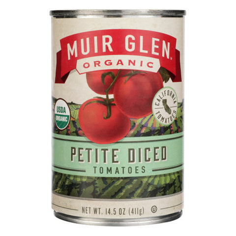 Muir Glen, Diced Tomatoes  Tomato, Case of 12 X 14.5 Oz Muir Glen