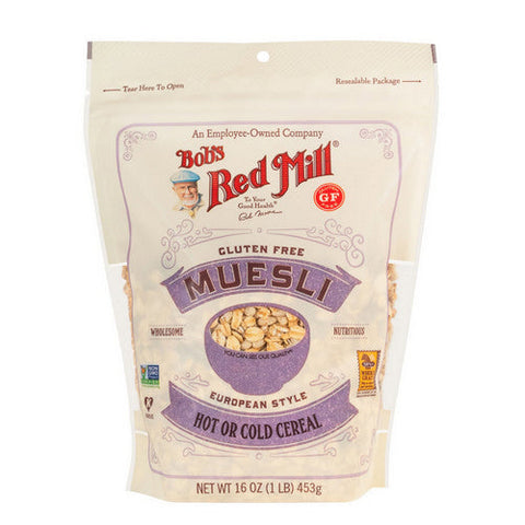 Bobs Red Mill, Cereal Muesli Gluten Free, 16 Oz(Case Of 4) Bobs Red Mill