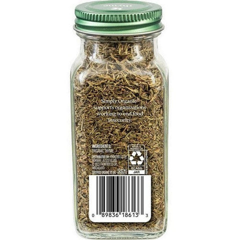 Simply Organic, Organic Thyme Leaf, 0.78 Oz(Case Of 6) Simply Organic
