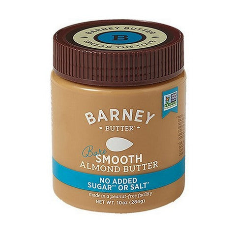 Barney Butter, Almond Butter Bare Smooth, 10 Oz(Case Of 6) Barney Butter