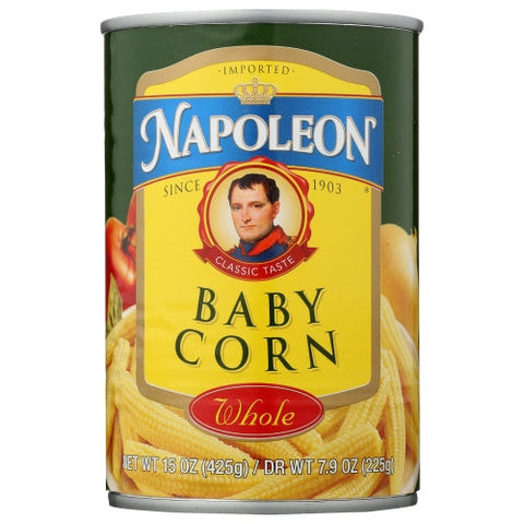 Napoleon Co, Whole Baby Corn, 15 Oz(Case Of 12) Napoleon Co