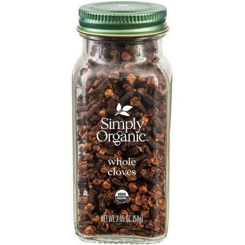 Simply Organic, Organic Cloves Whole, 2.05 Oz(Case Of 6)