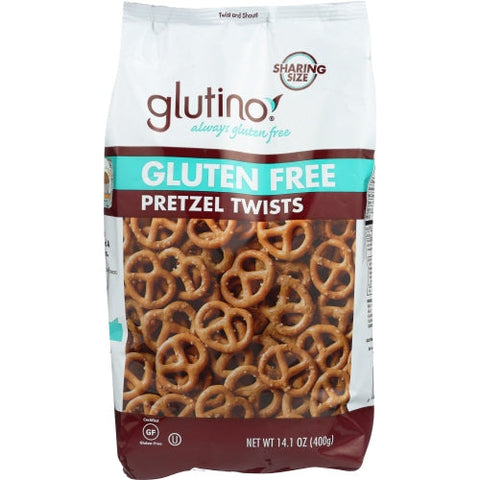 Glutino, Pretzels Family Bag, 14.1 Oz(Case Of 12) Glutino