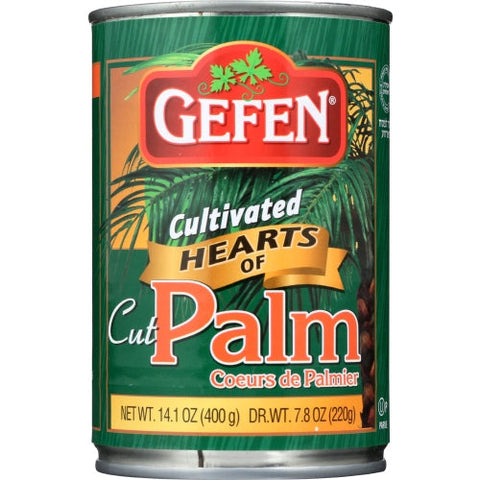 Gefen, Cultivated Hearts Of Palm Cut, 14.1 Oz(Case Of 12) Gefen