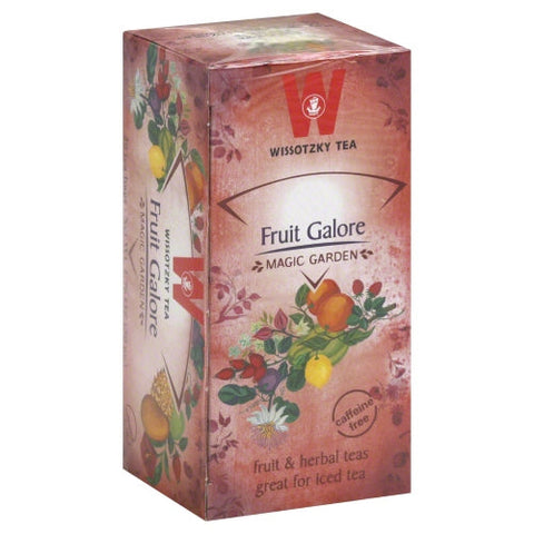 Wissotzky, Herbal Tea Fruit Galore, 20 Bags(Case Of 6) Wissotzky