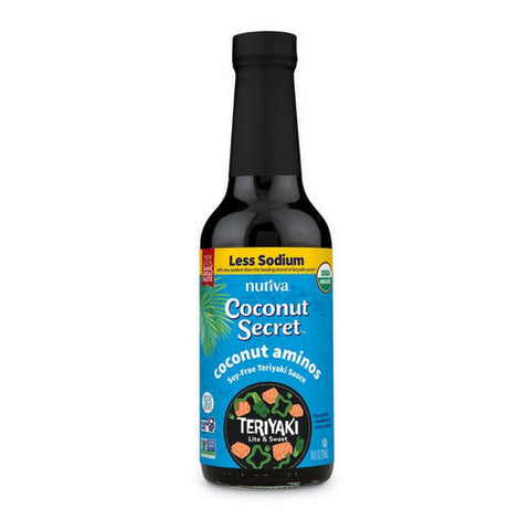 Coconut Secret, Organic Teriyaki Aminos Sauce, 10 Oz(Case Of 6) Coconut Secret