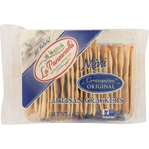 La Panzanella, Croccantini Orignl Mini, 3 Oz(Case Of 12) La Panzanella