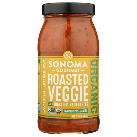Sonoma Gourmet, Sauce Psta Rstd Veggies, Case of 6 X 25 Oz Sonoma Gourmet