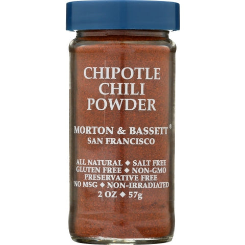 Morton & Bassett, Spice Chpotl Chili Pwdr, 2 Oz(Case Of 3) Morton & Bassett