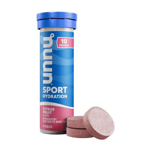 Nuun, Sport Hydration Single Tube Citrus Fruit, 10 Tabs Nuun
