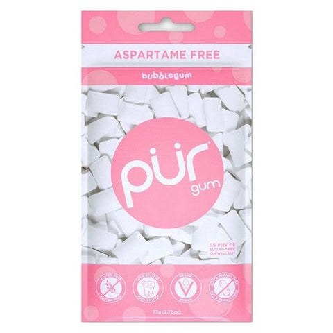The Pur Company, Pur Gum Bubblegum Bag, 2.72 Oz(Case Of 12) The Pur Company