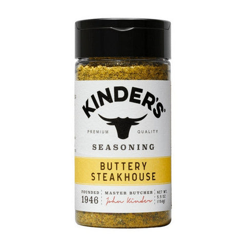 Kinders, Rub Buttery Steak House, 5.5 Oz(Case Of 6) Kinders