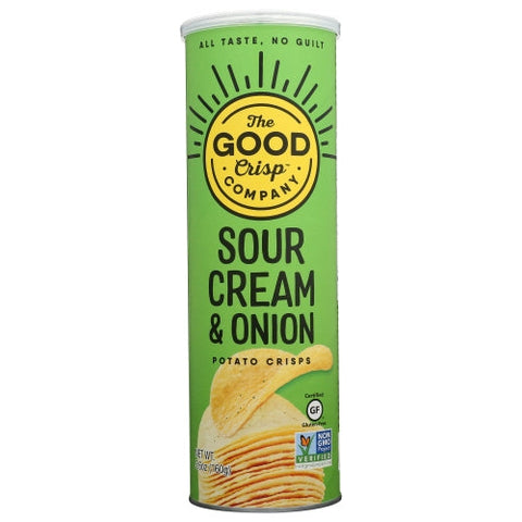 The Good Crisp Company, Crisp Stkd Sour Crm Onion, 5.6 Oz(Case Of 8) The Good Crisp Company