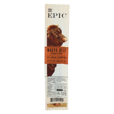 Epic Dental, StripSte AkWagyu Beef, 0.8 Oz(Case Of 20) Epic Dental