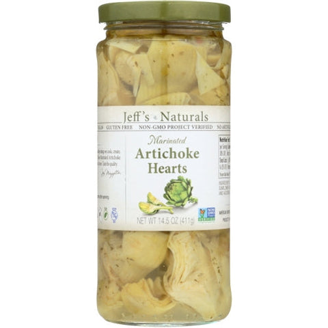 Jeff's GardenPatak, Artichoke Hearts Marinatd, 14.5 Oz(Case Of 6) Jeff's GardenPatak