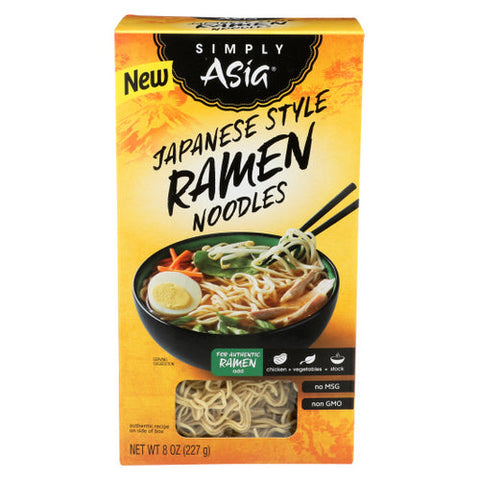 Simply Asia, Simply Asia Japanese Style Ramen Noodles, 8 Oz(Case Of 6) Simply Asia