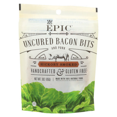 Epic Dental, Bites  Bacon  Hickory Smoked, 3 Oz(Case Of 10) Epic Dental